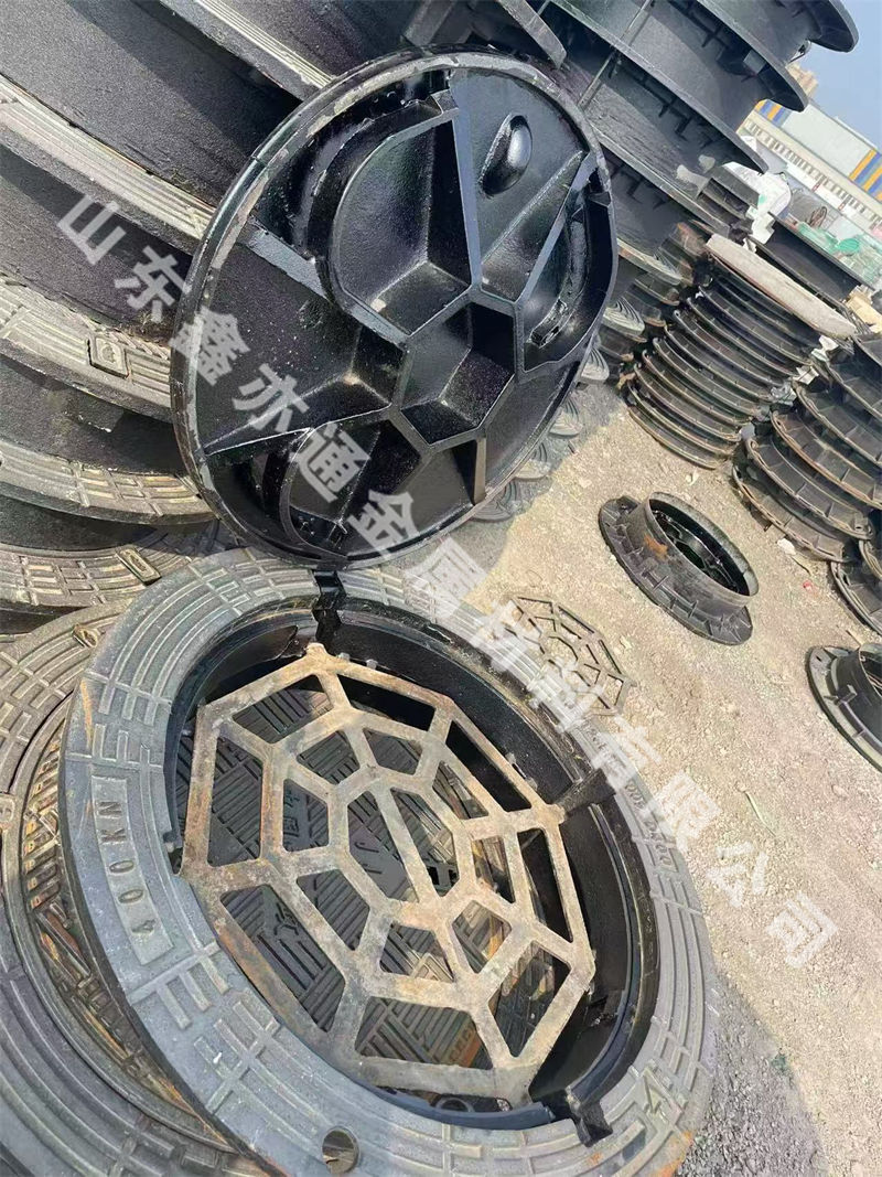 球墨铸铁防沉降卡簧井盖