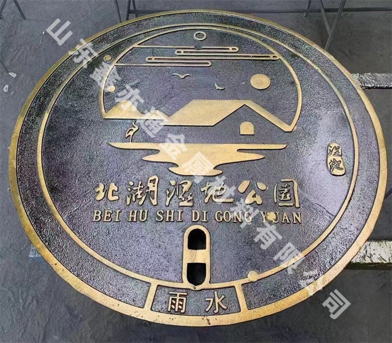 球墨铸铁艺术井盖